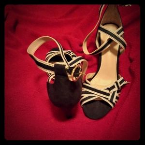 Red White & Blue Kelly & Katie. 4 " heels size 8.5